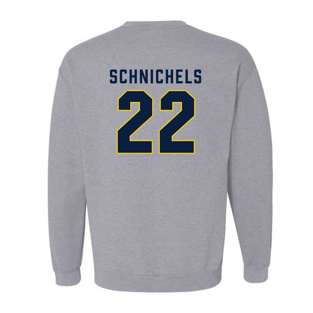 Michigan - NCAA Women's Volleyball : Sydney Schnichels - Classic Shersey Crewneck Sweatshirt-1