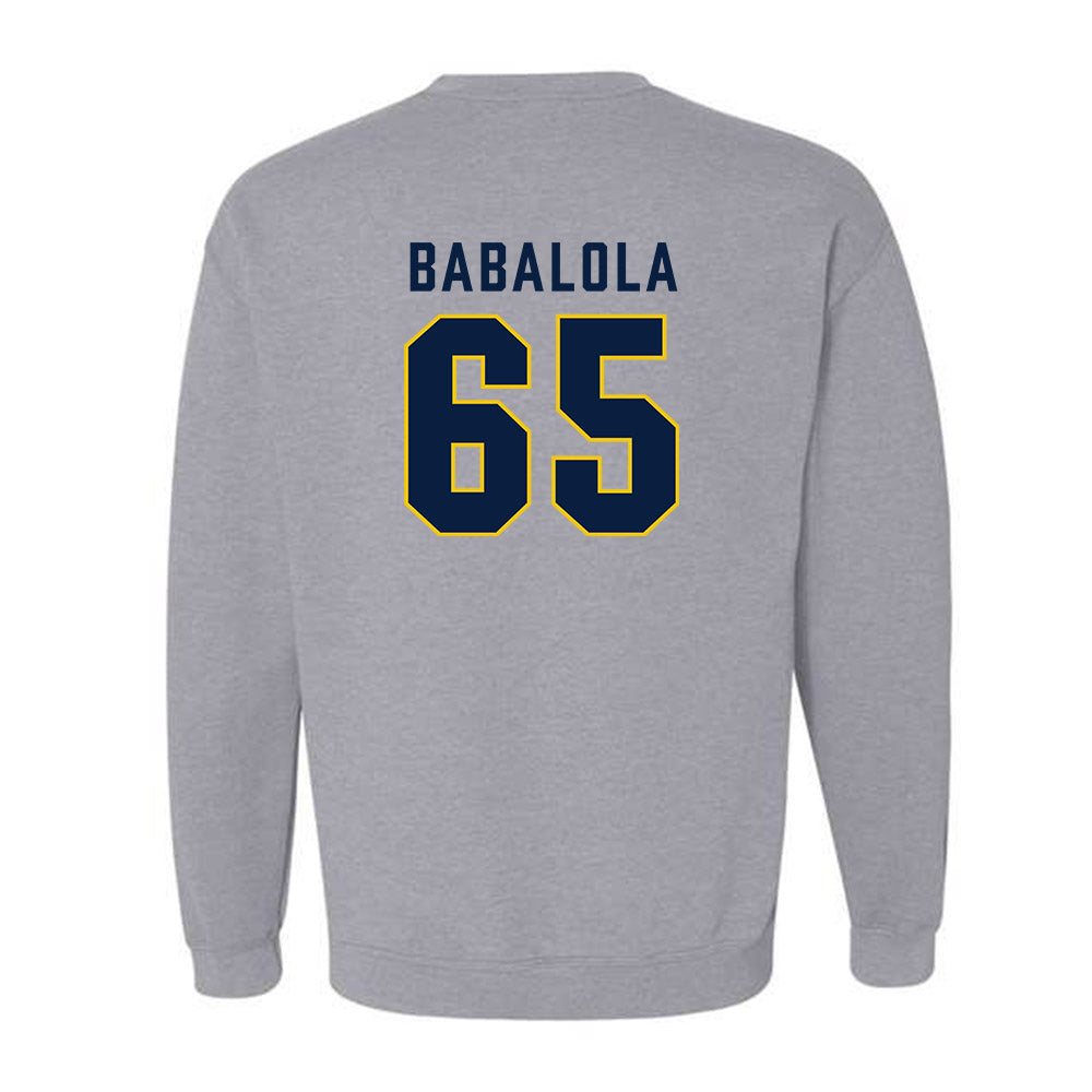 Michigan - NCAA Football : Andrew Babalola - Classic Shersey Crewneck Sweatshirt-1