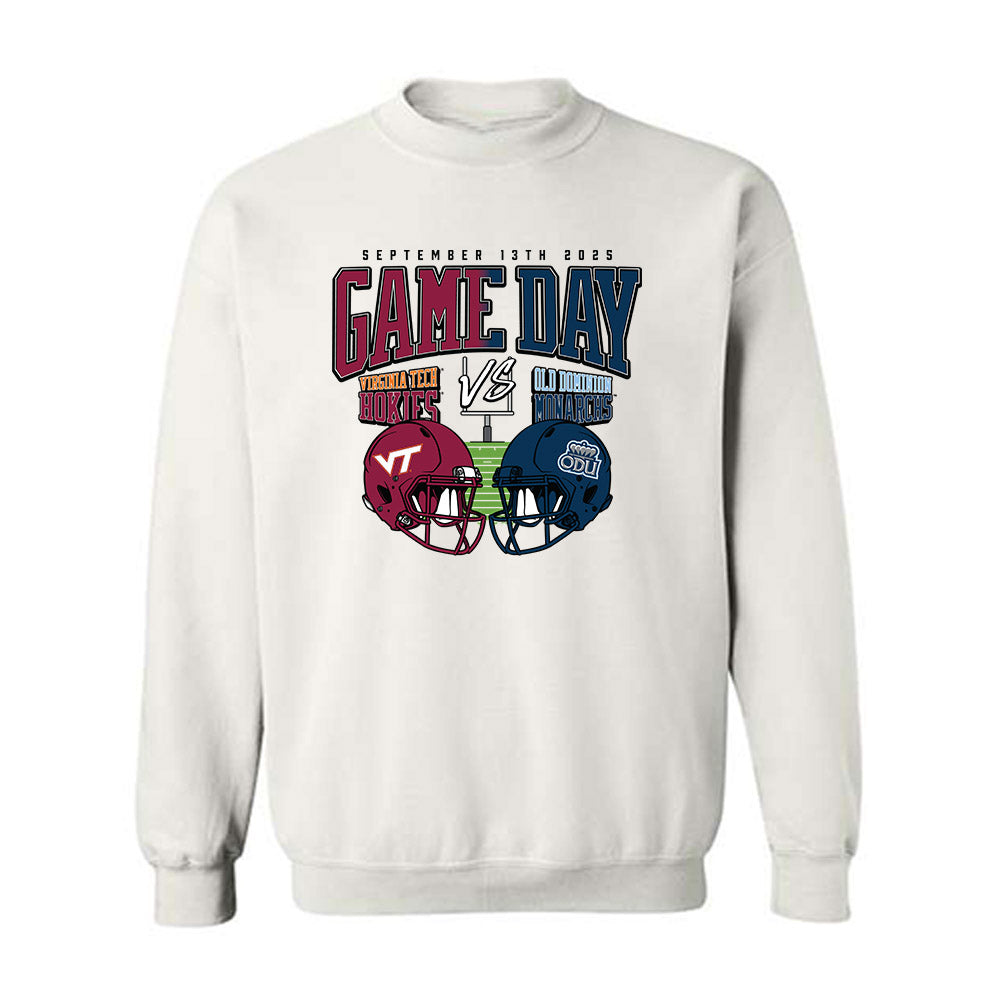 Virginia Tech - NCAA Football : - VT vs Old Dominion Gameday Crewneck Sweatshirt-0