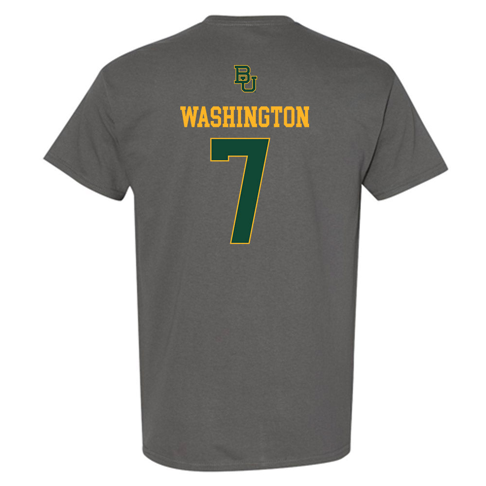 Baylor - NCAA Football : Bryson Washington - Sports Shersey T-Shirt-1