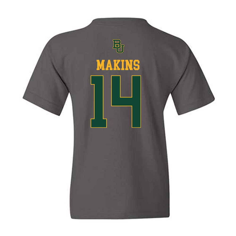 Baylor - NCAA Football : Kj Makins - Sports Shersey Youth T-Shirt-1