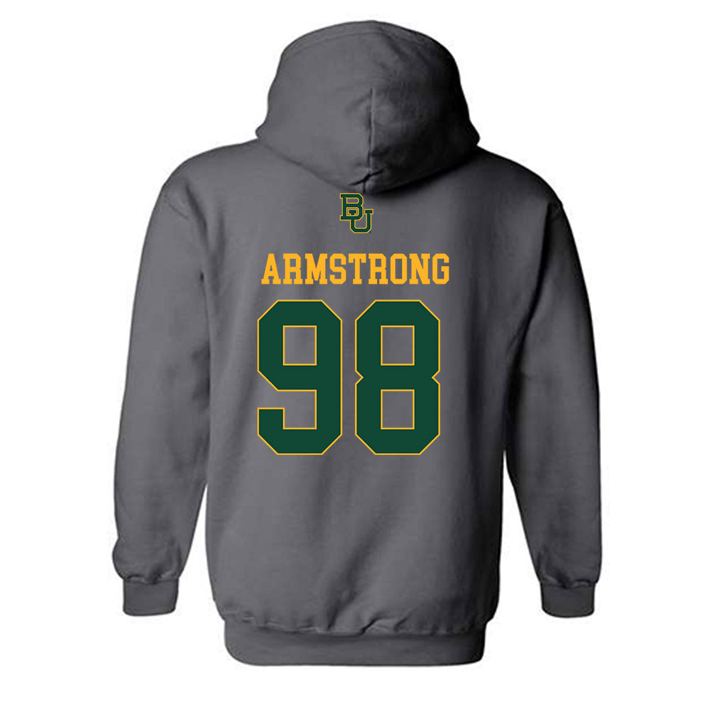 Baylor - NCAA Football : Rhett Armstrong - Sports Shersey Hooded Sweatshirt-1