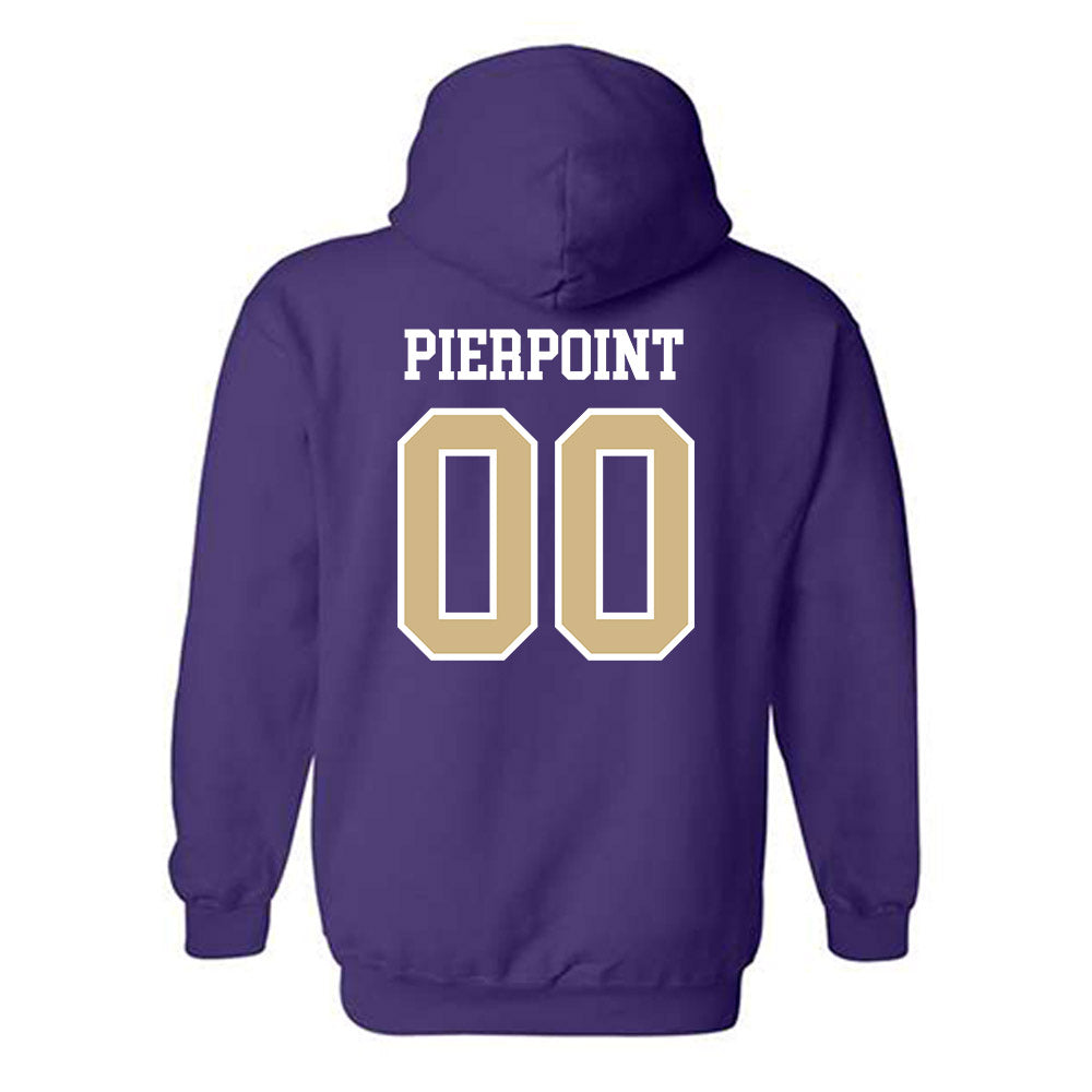 Washington - NCAA Men's Soccer : Kenny Pierpoint - Classic Shersey Hooded Sweatshirt-1