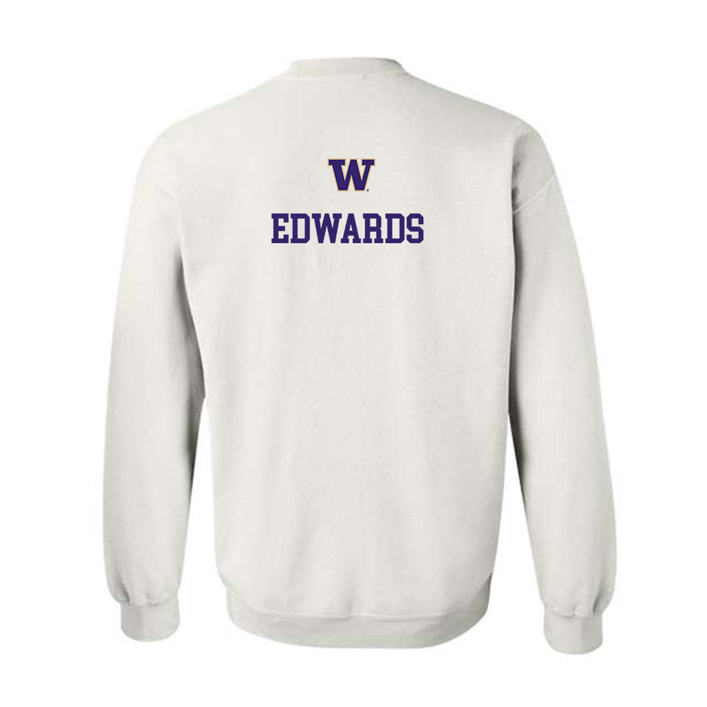 Washington - NCAA Women's Track & Field : Adrienne Edwards - Sports Shersey Crewneck Sweatshirt-1