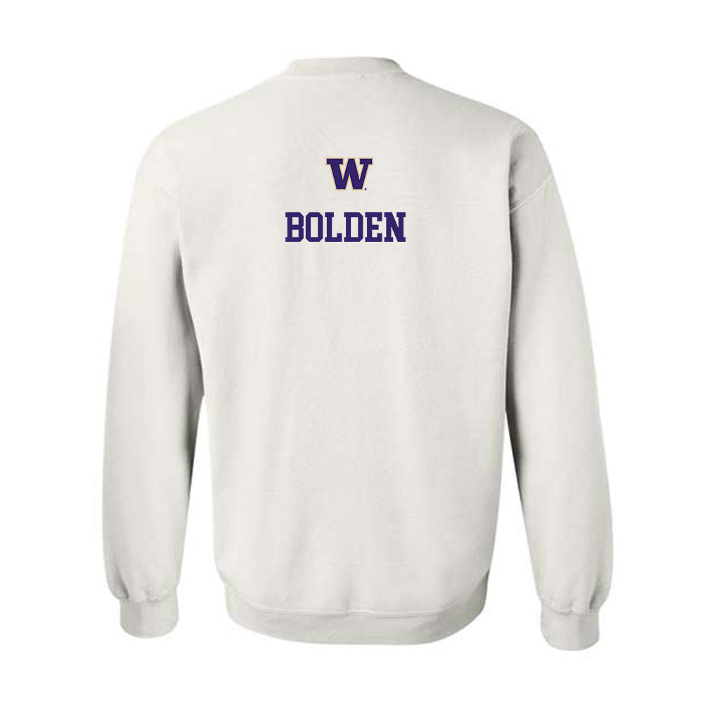 Washington - NCAA Women's Gymnastics : Kira Bolden - Sports Shersey Crewneck Sweatshirt-1