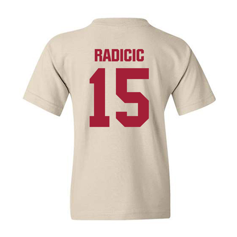 Indiana - NCAA Football : Nicolas Radicic - Youth T-Shirt-1