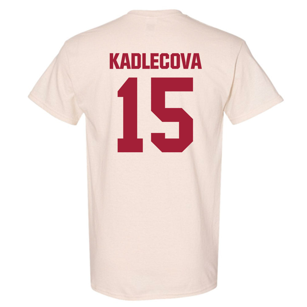Indiana - NCAA Women's Basketball : Valentyna Kadlecova - T-Shirt-1