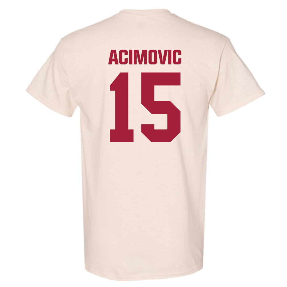 Indiana - NCAA Men's Basketball : Andrej Acimovic - T-Shirt-1