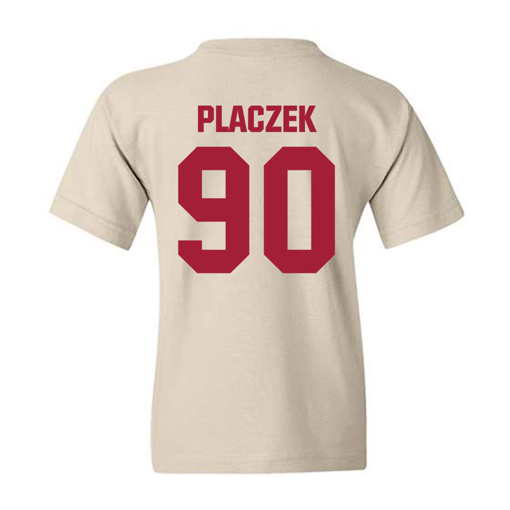 Indiana - NCAA Football : Josh Placzek - Youth T-Shirt-1