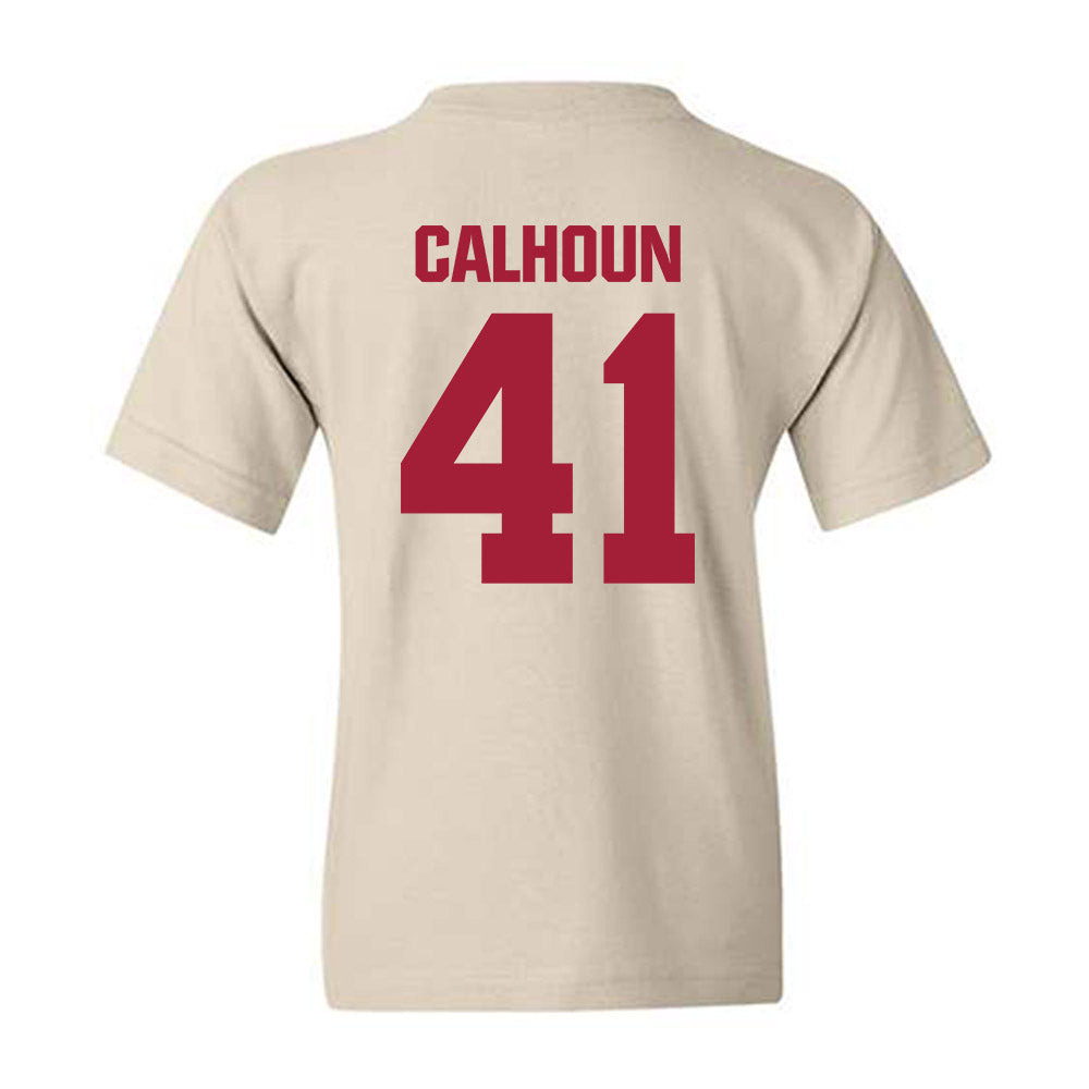Indiana - NCAA Football : Keishaun Calhoun - Youth T-Shirt-1