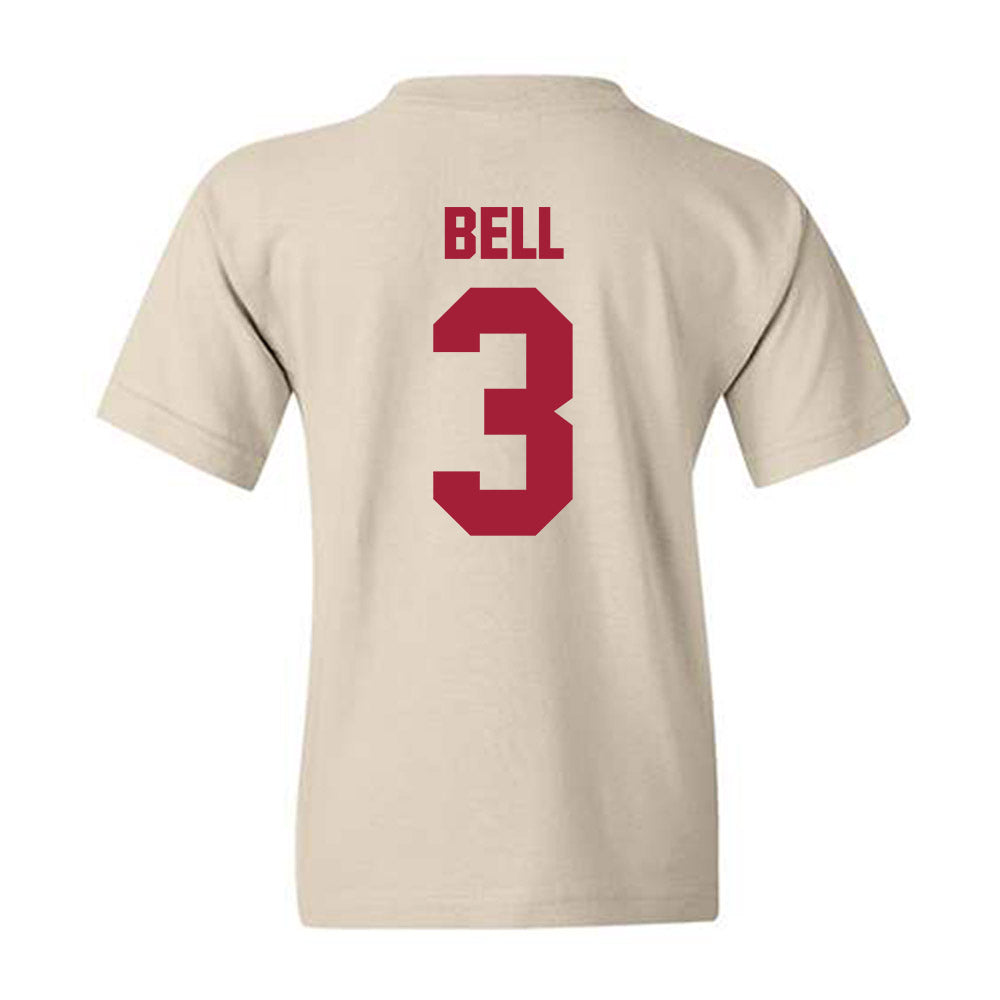 Indiana - NCAA Football : Jaylen Bell - Youth T-Shirt-1