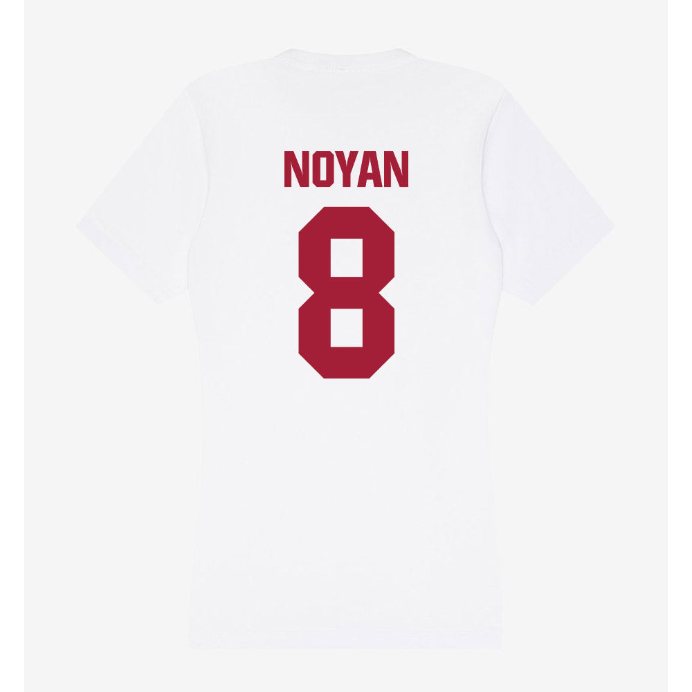 Indiana - NCAA Women's Basketball : Edessa Noyan - Women's V-Neck T-Shirt-1