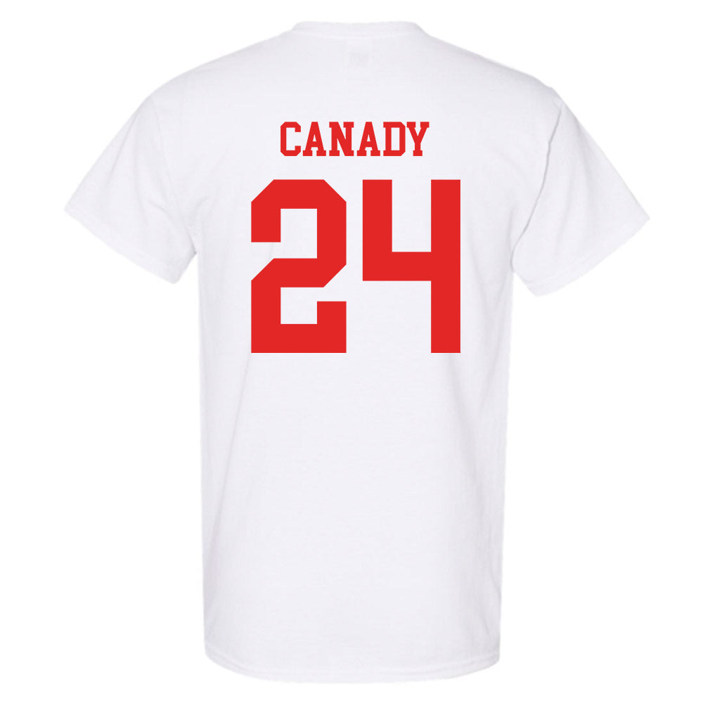 Texas Tech - NCAA Softball : NiJaree Canady - Replica Shersey T-Shirt-1