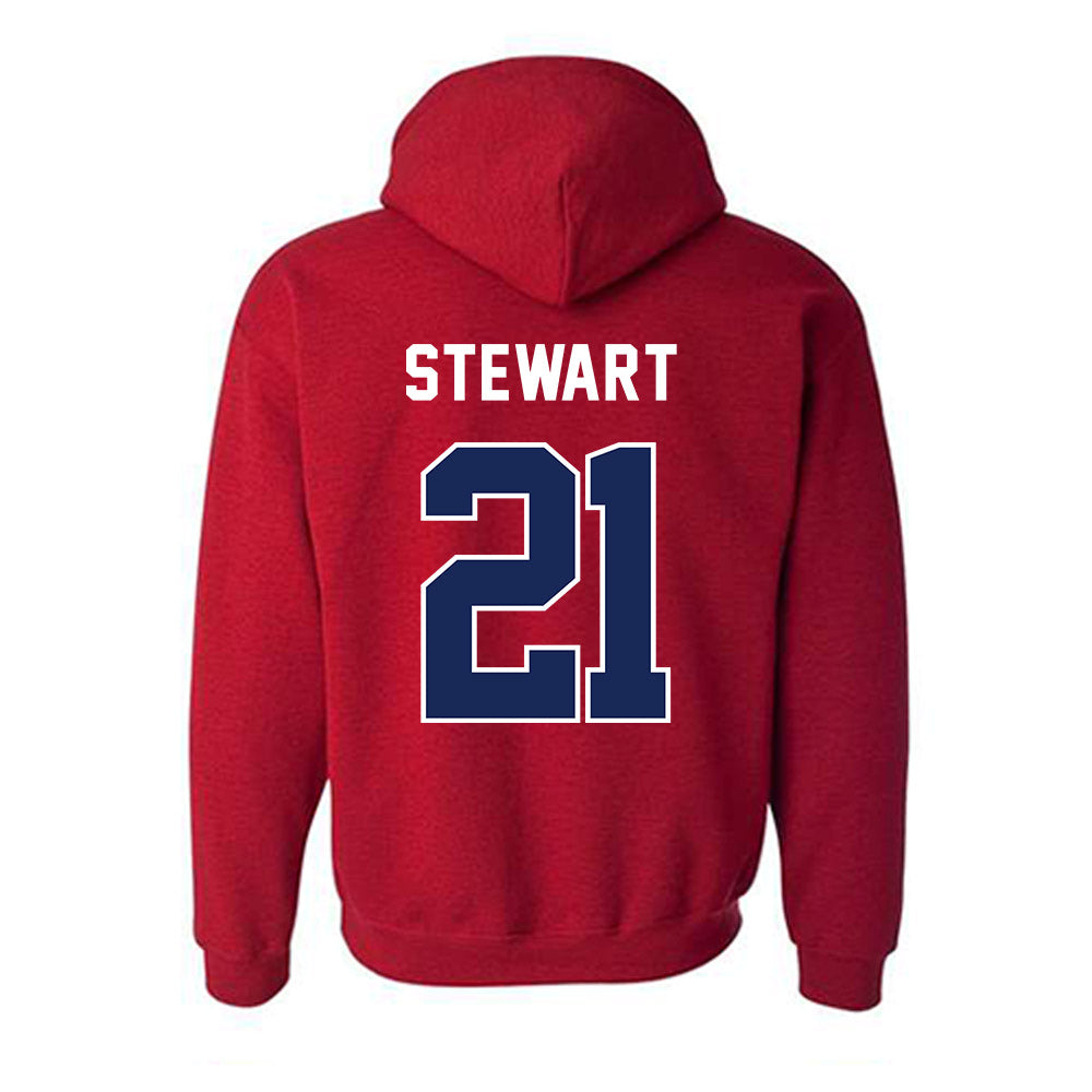 Arizona - NCAA Softball : Sydney Stewart - NCAA® Replica Shersey Hooded Sweatshirt-1
