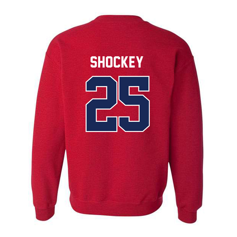 Arizona - NCAA Softball : Regan Shockey - NCAA® Replica Shersey Crewneck Sweatshirt-1