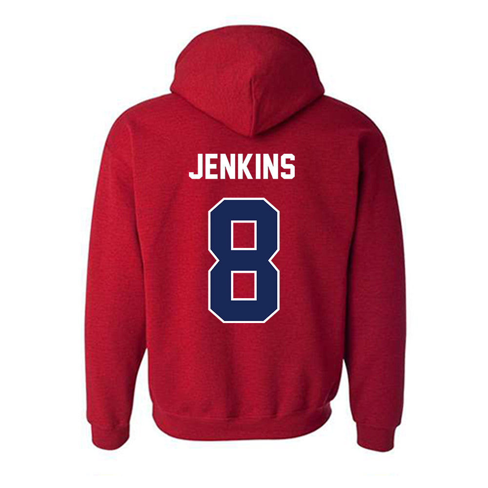 Arizona - NCAA Softball : Grace Jenkins - NCAA® Replica Shersey Hooded Sweatshirt-1