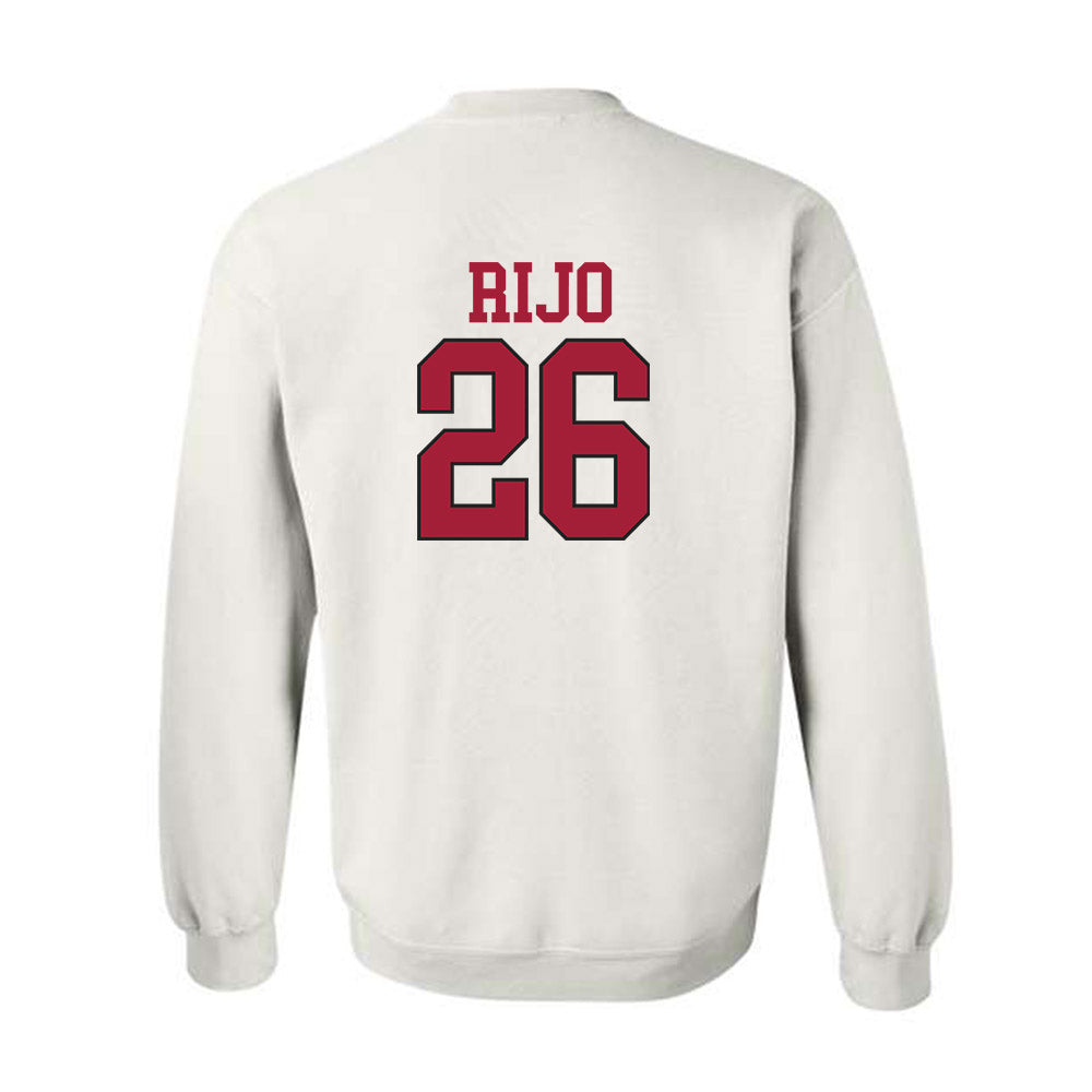 Arkansas - NCAA Softball : Atalyia Rijo - Replica Shersey Crewneck Sweatshirt-1