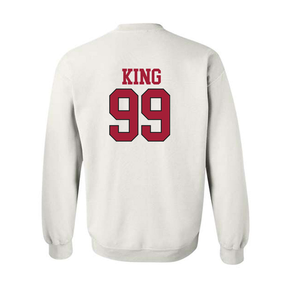 Arkansas - NCAA Softball : Lexi King - Replica Shersey Crewneck Sweatshirt-1