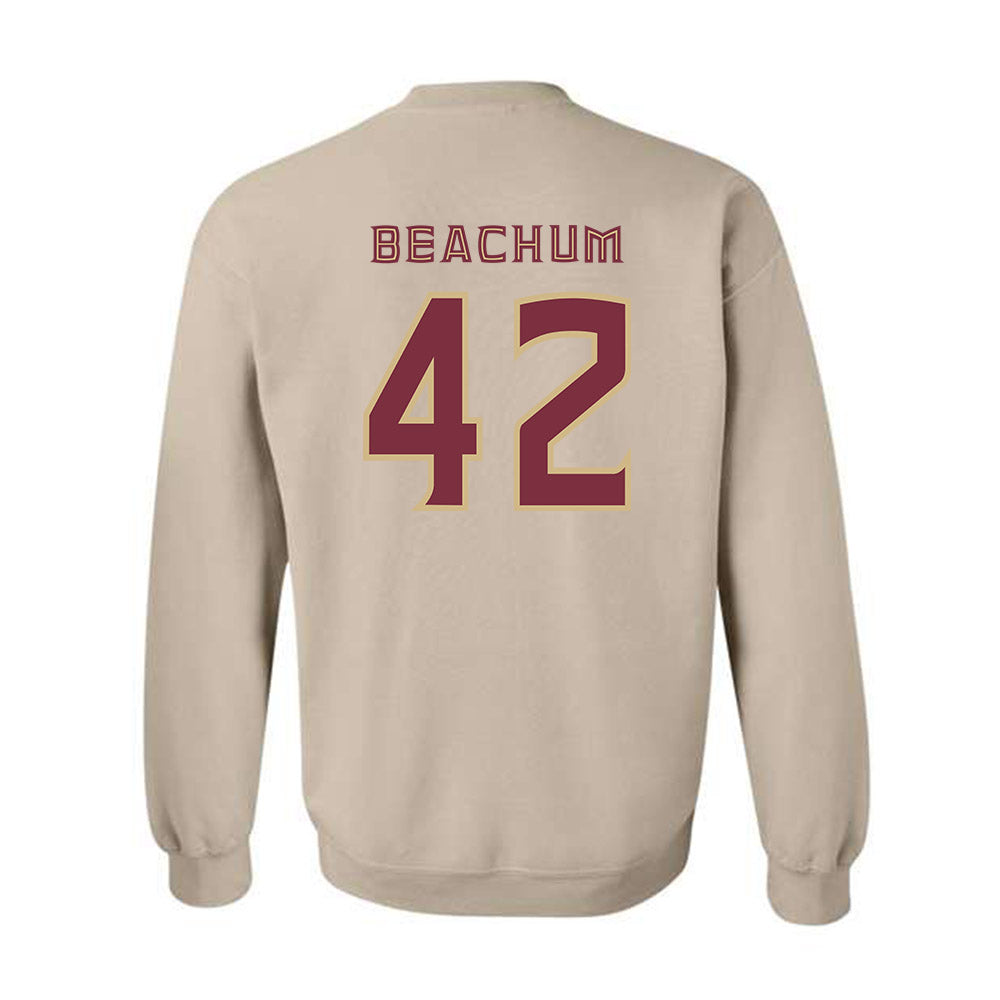 FSU - NCAA Softball : Jaysoni Beachum - Replica Shersey Crewneck Sweatshirt-1