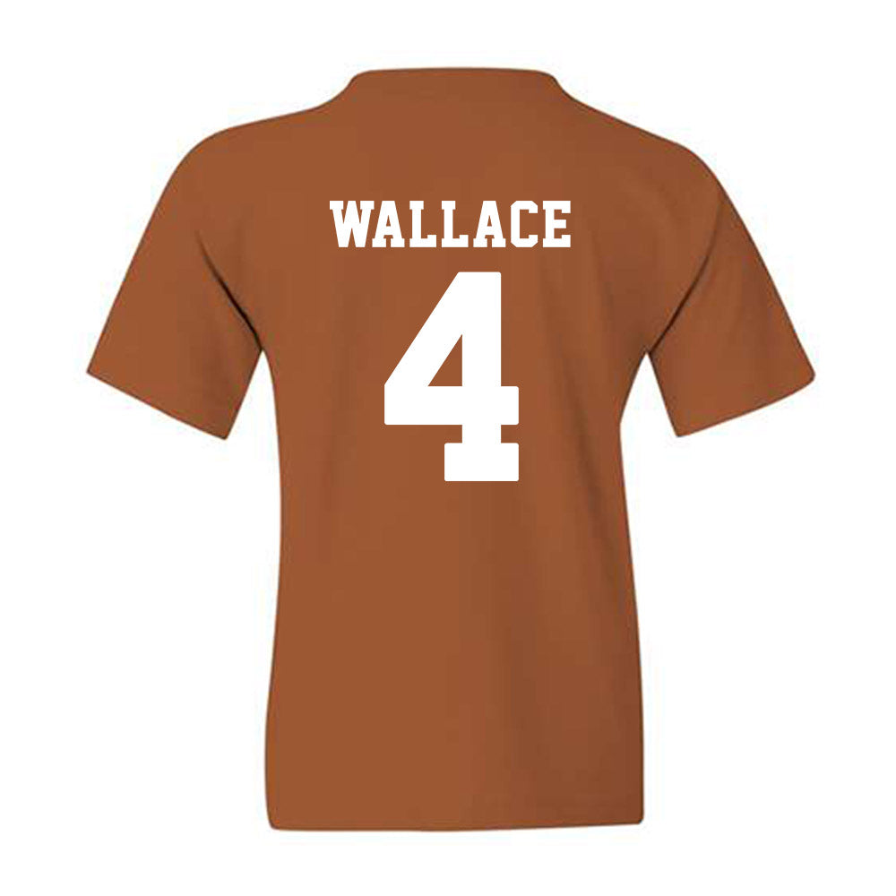 Texas - NCAA Softball : Adayah Wallace - Replica Shersey Youth T-Shirt-1