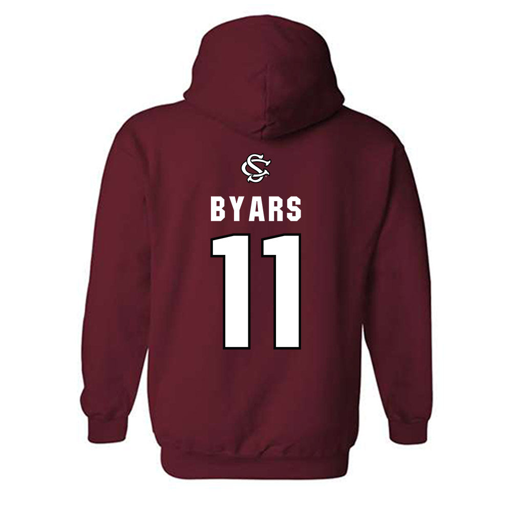 South Carolina - NCAA Softball : Kai Byars - NCAA® Replica Shersey Hooded Sweatshirt-1