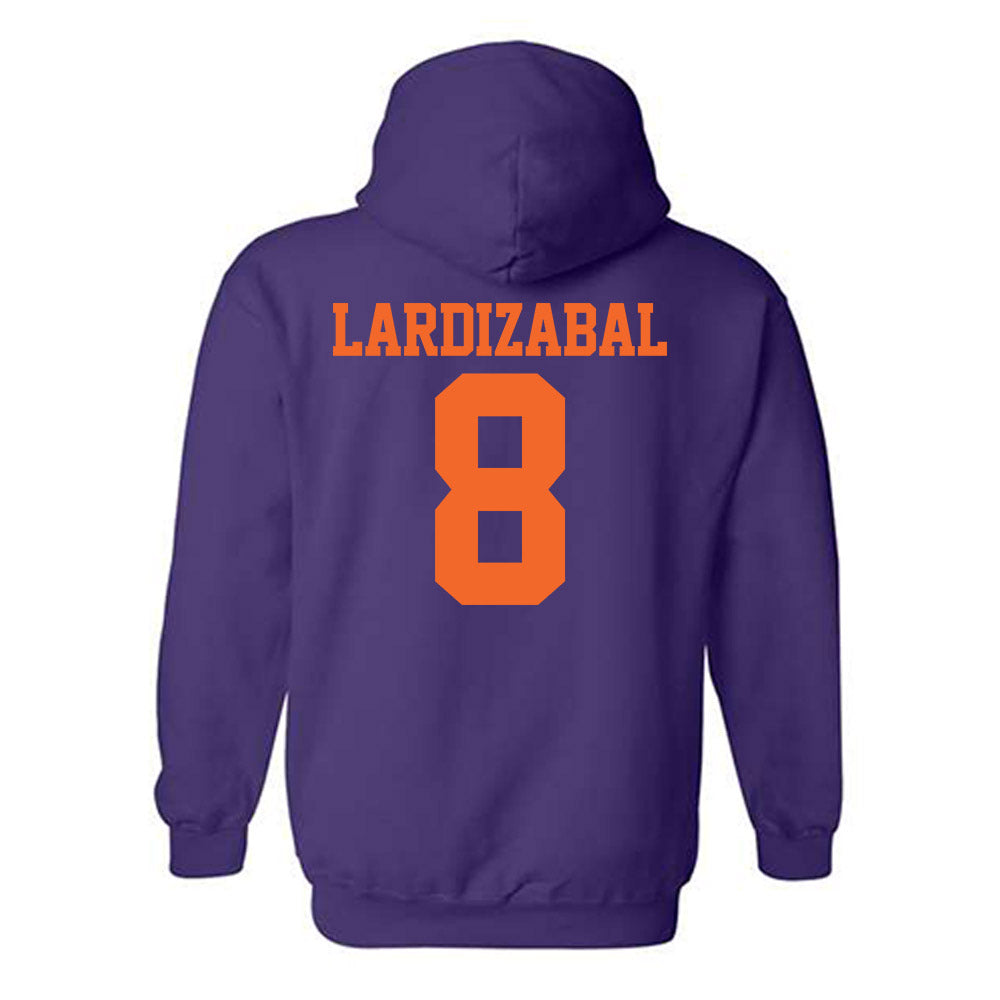 Clemson - NCAA Softball : Madison Lardizabal - NCAA® Replica Shersey Hooded Sweatshirt-1