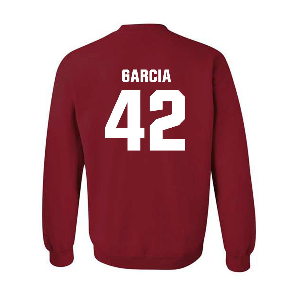 Oklahoma - NCAA Softball : Gabriella Garcia - Cardinal NCAA® Shersey Crewneck Sweatshirt-1