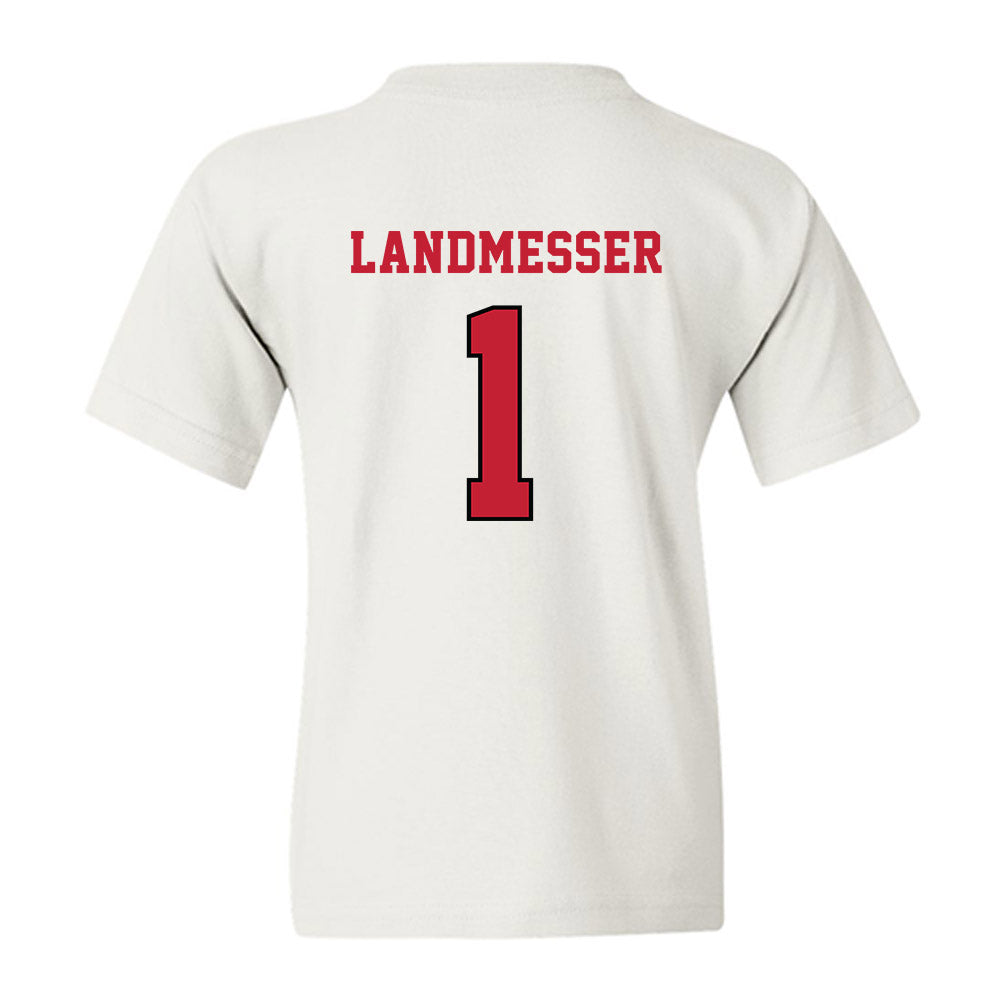Ohio State - NCAA Softball : lottie landmesser - NCAA® Replica Shersey Youth T-Shirt-1