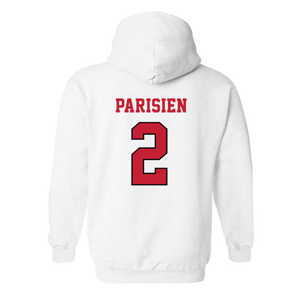 Ohio State - NCAA Softball : Hadley Parisien - NCAA® Replica Shersey Hooded Sweatshirt-1