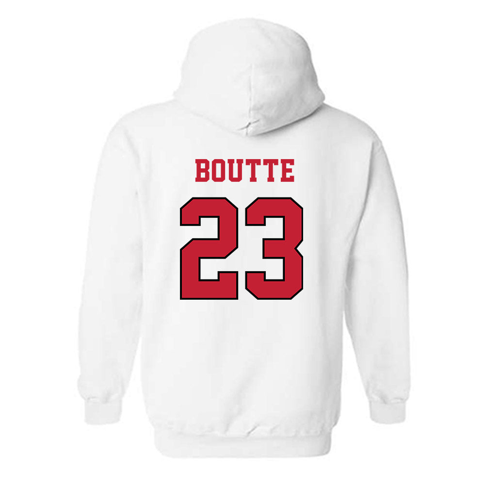 Ohio State - NCAA Softball : Lorin Boutte - NCAA® Replica Shersey Hooded Sweatshirt-1