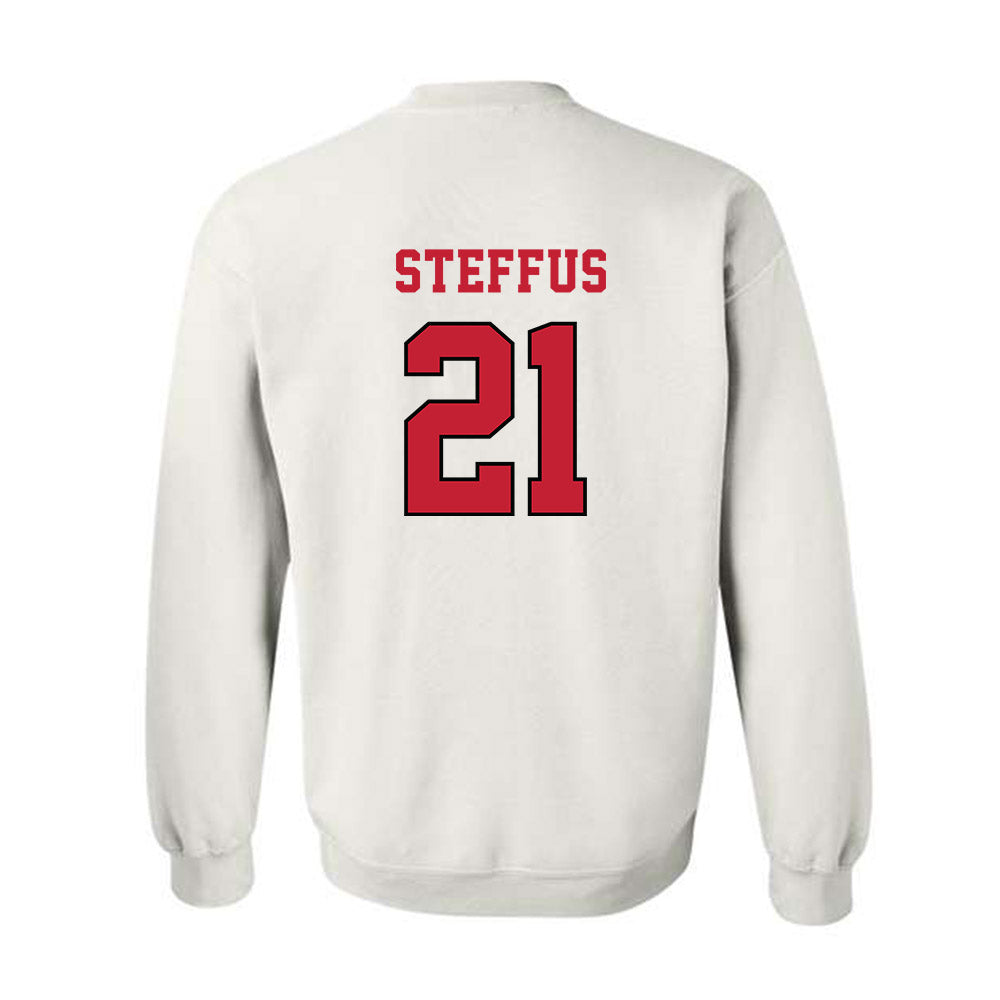 Ohio State - NCAA Softball : Holly Steffus - NCAA® Replica Shersey Crewneck Sweatshirt-1