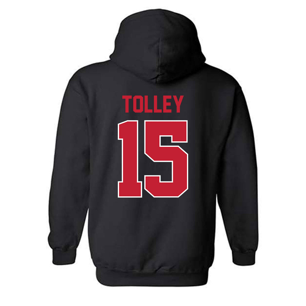 Ohio State - NCAA Softball : Emma Tolley - NCAA® Replica Shersey Hooded Sweatshirt-1