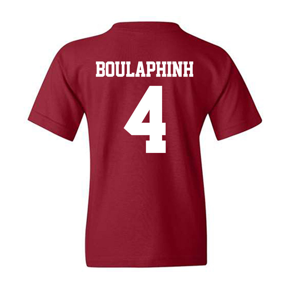 Stanford - NCAA Softball : Sydney Boulaphinh - NCAA® Replica Shersey Youth T-Shirt-1