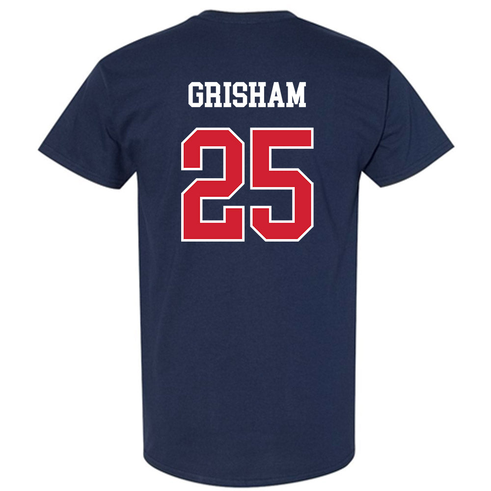 Ole Miss - NCAA Softball : Tenly Grisham - NCAA® Tournament Replica Shersey T-Shirt-1