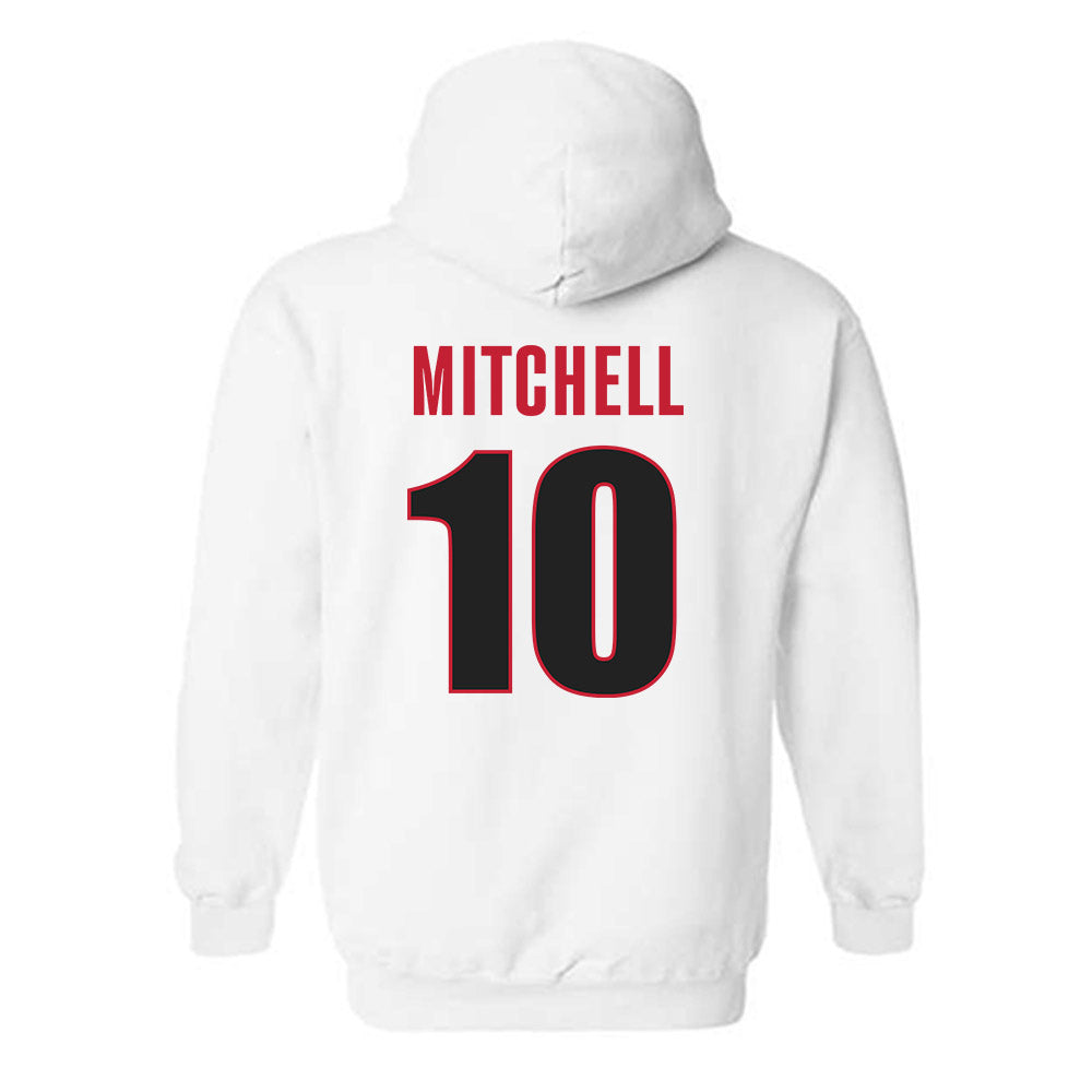 Georgia - NCAA Softball : Mollie Mitchell - NCAA® Tournament Replica Shersey Hooded Sweatshirt-1