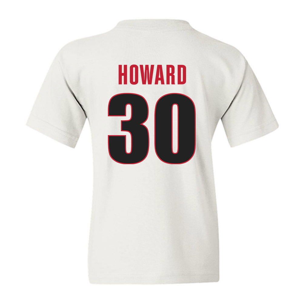 Georgia - NCAA Softball : Destin Howard - NCAA® Tournament Replica Shersey Youth T-Shirt-1