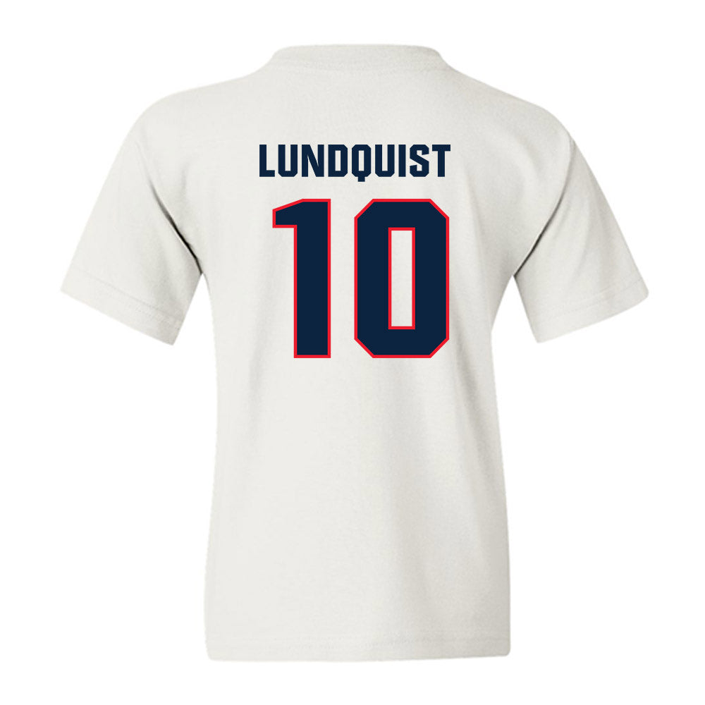 UConn - NCAA Softball : Isabella Lundquist - NCAA® Replica Shersey Youth T-Shirt-1