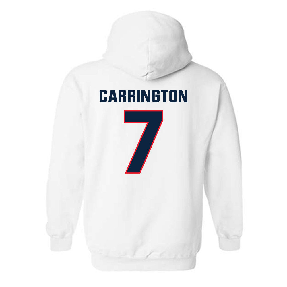 UConn - NCAA Softball : Grace Carrington - NCAA® Replica Shersey Hooded Sweatshirt-1