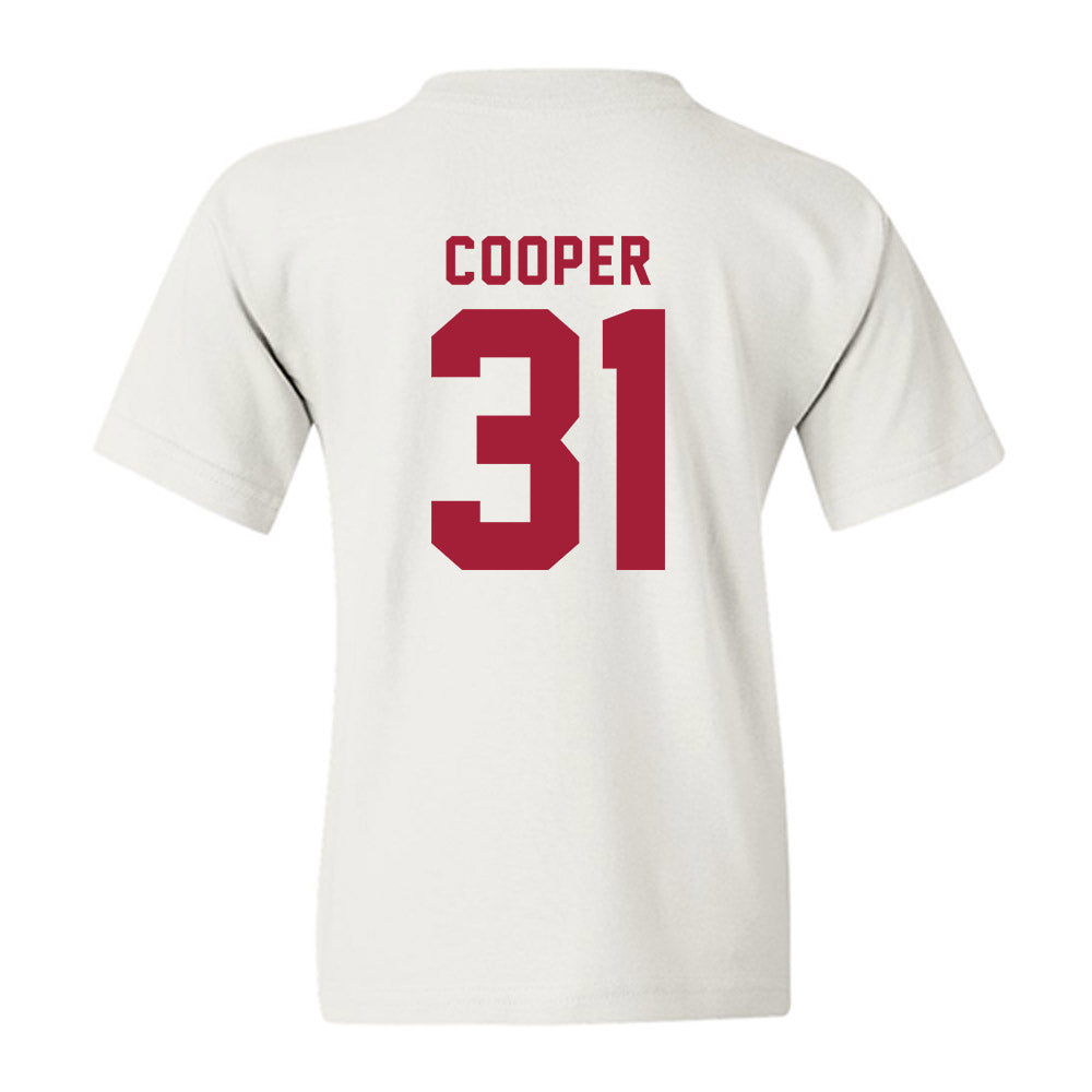Indiana - NCAA Softball : Alexandra Cooper - Replica Shersey Youth T-Shirt-1