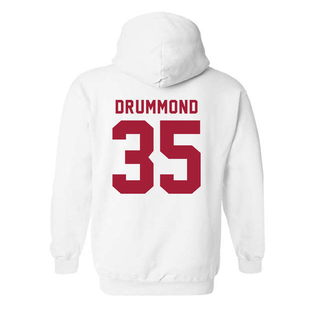 Indiana - NCAA Softball : Peyton Drummond - Replica Shersey Hooded Sweatshirt-1