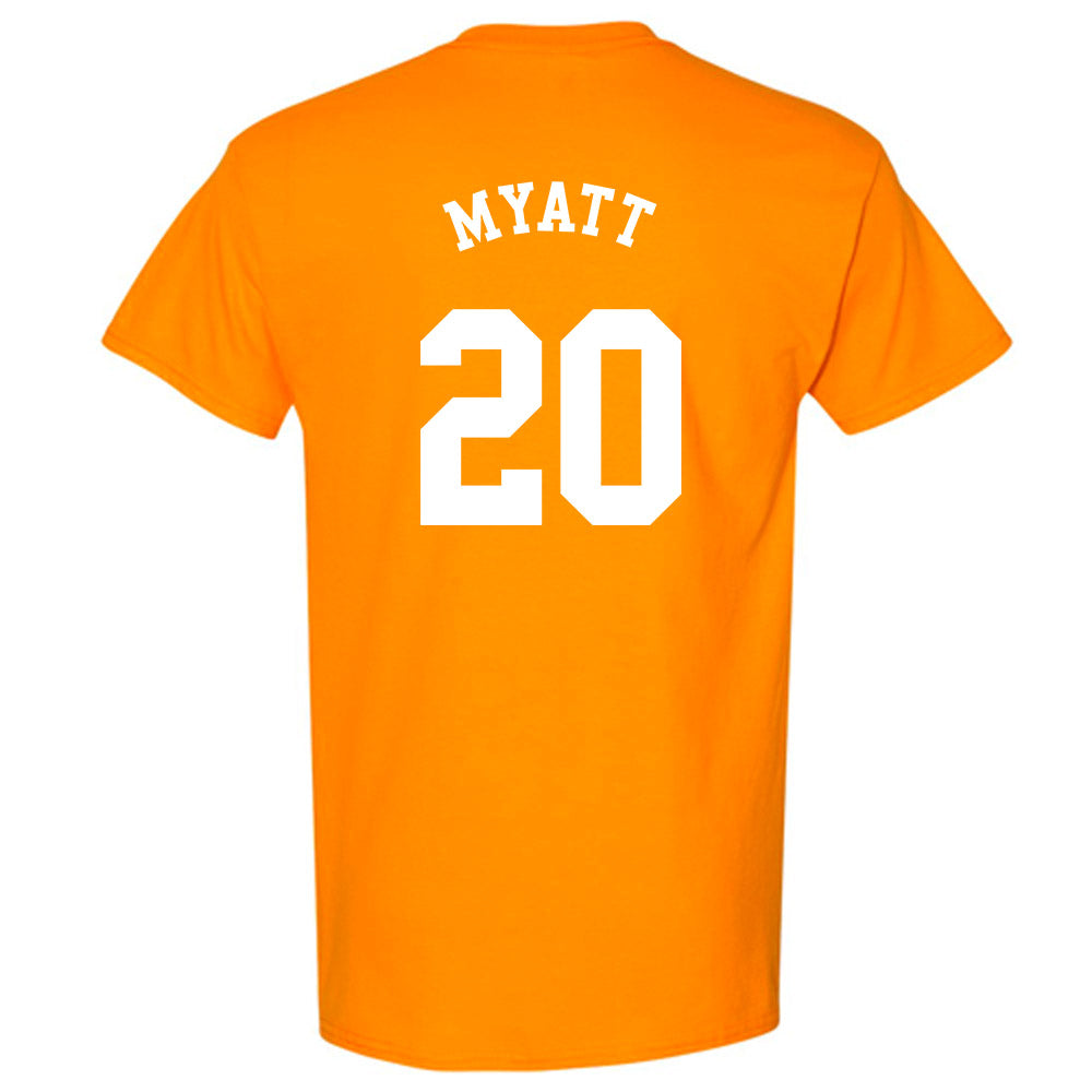 Tennessee - NCAA Baseball : Tyler Myatt - NCAA® Replica Shersey T-Shirt-1