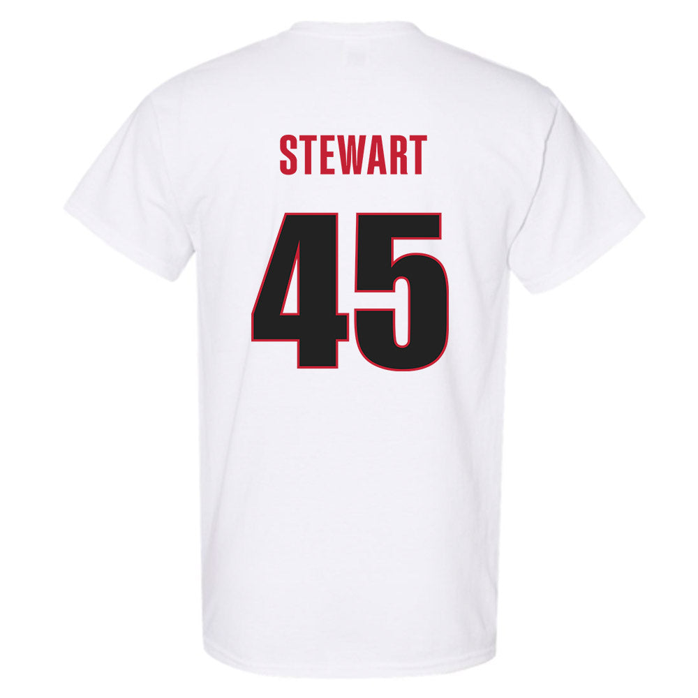 Georgia - NCAA Baseball : Bradley Stewart - NCAA® Replica Shersey T-Shirt-1