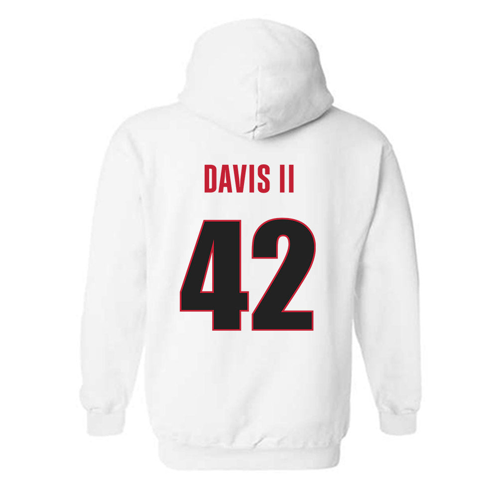 Georgia - NCAA Baseball : Alton Davis II - NCAA® Replica Shersey Hooded Sweatshirt-1