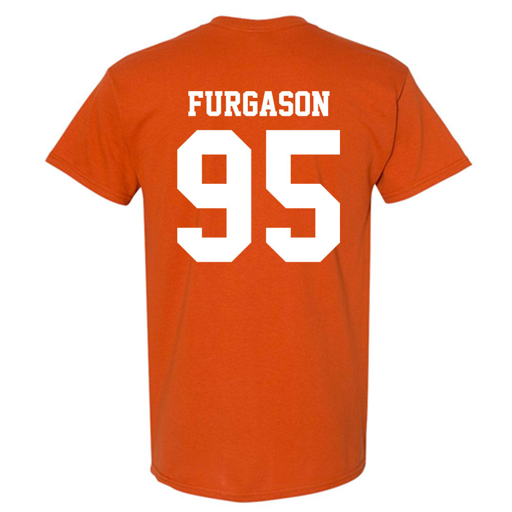 Texas - NCAA Baseball : Jadyn Furgason - NCAA® Replica Shersey T-Shirt-1