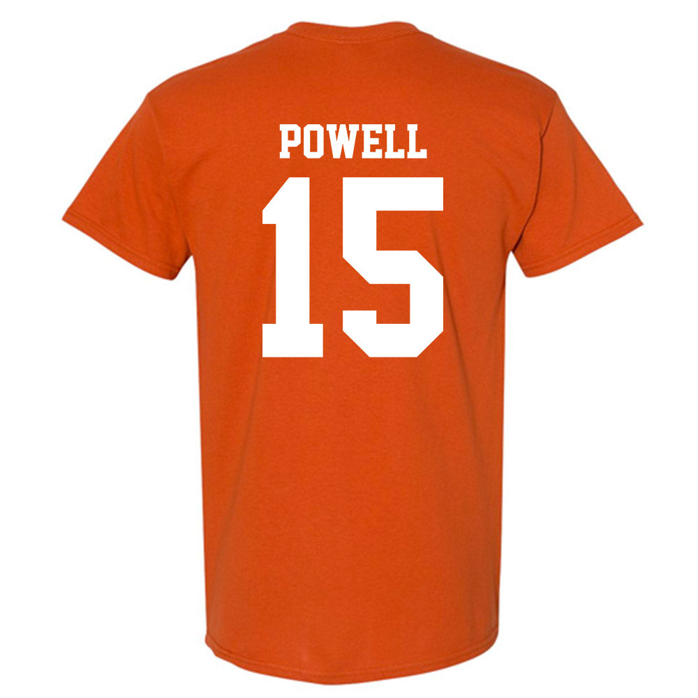 Texas - NCAA Baseball : Peyton Powell - Replica Shersey T-Shirt-1