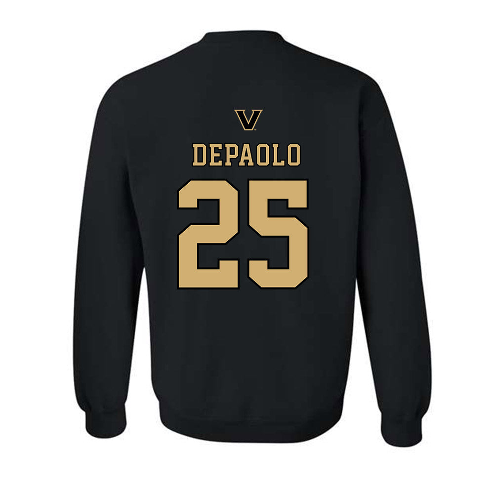 Vanderbilt - NCAA Baseball : AJ DePaolo - VandyBoys NCAA® Shersey Crewneck Sweatshirt-1