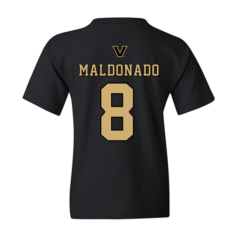 Vanderbilt - NCAA Baseball : Chris Maldonado - VandyBoys NCAA® Shersey Youth T-Shirt-1
