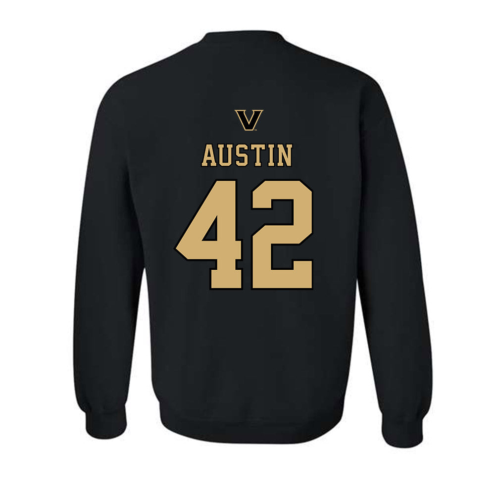 Vanderbilt - NCAA Baseball : Reginald Austin - VandyBoys NCAA® Shersey Crewneck Sweatshirt-1