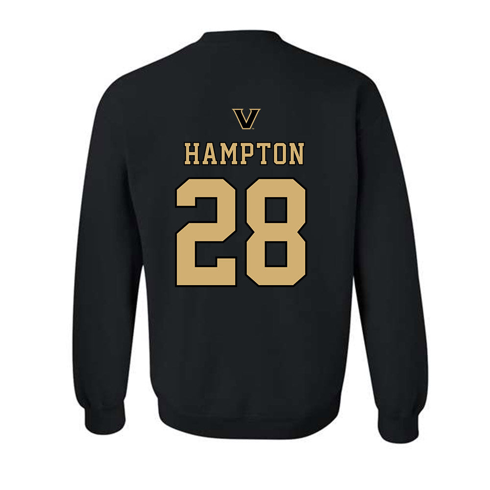 Vanderbilt - NCAA Baseball : Will Hampton - VandyBoys NCAA® Shersey Crewneck Sweatshirt-1