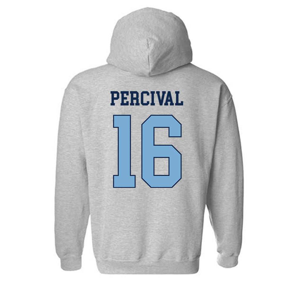 UNC - NCAA Baseball : Kyle Percival - NCAA® Replica Shersey Hooded Sweatshirt-1
